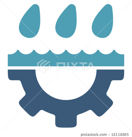 Water Service Icon 18118865
