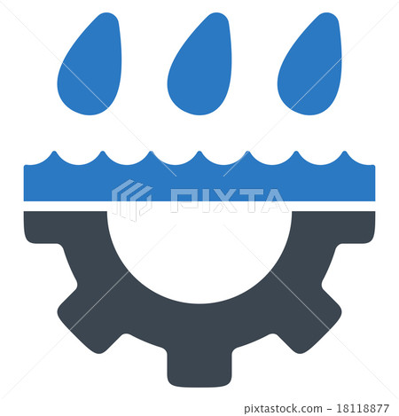 Water Service Icon 18118877