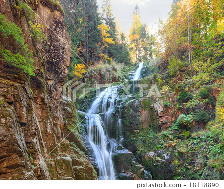 Kamienczyk waterfall in Poland  18118890