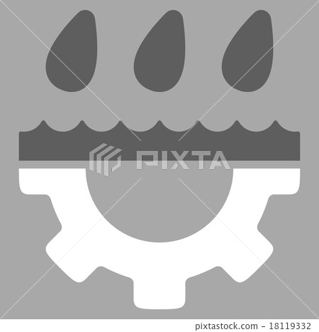 Water Service Icon - Stock Illustration [18119332] - PIXTA
