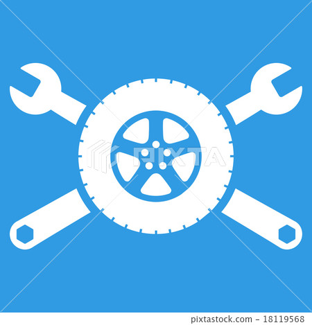 Tire Service Icon Tire Service Icon 18119568