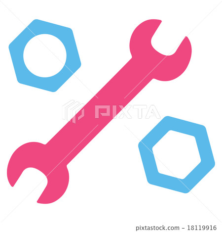 Wrench And Nuts Icon Wrench And Nuts Icon 18119916