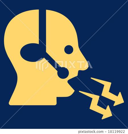 Operator Shout Icon 18119922