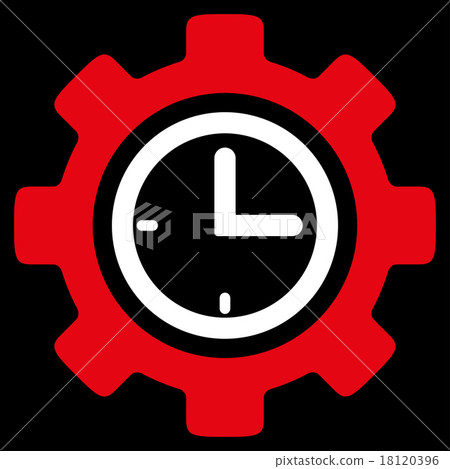 Time Setup Icon Time Setup Icon 18120396