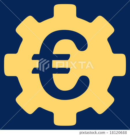 Euro Development Icon Euro Development Icon 18120688
