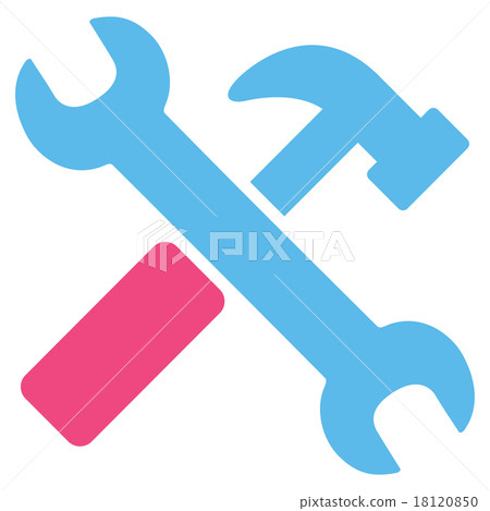 Hammer And Wrench Icon Hammer And Wrench Icon 18120850