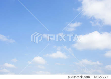 Blue sky and cloud image 18127275
