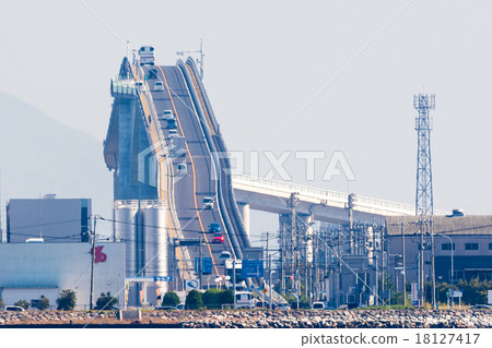 從Okinoshima看的Esashima Ohashi 從Okinoshima看的Esashima Ohashi 18127417