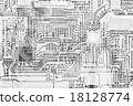 Circuit board industrial electronic background 18128774