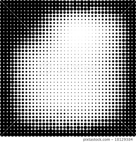 halftone background.Halftone dots frame.Abstract halftone background.Halftone dots frame.Abstract 18129384