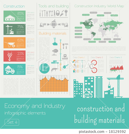 Economy and industry. Construction and building Economy and industry. Construction and building 18129392