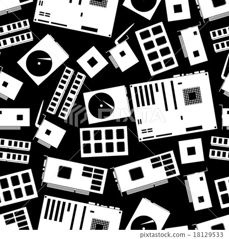internal desktop computer components dark pattern 18129533