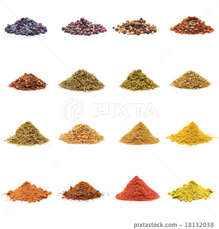 colorful spices collection 18132038