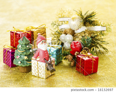Christmas image Santa and gifts Christmas image Santa and gifts 18132697