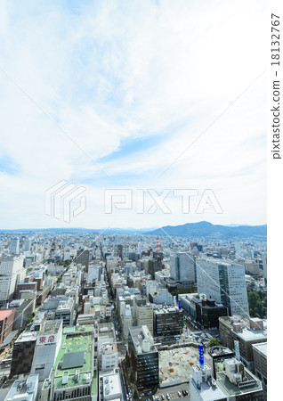 札幌的街道(南側) 札幌的街道(南側) 18132767