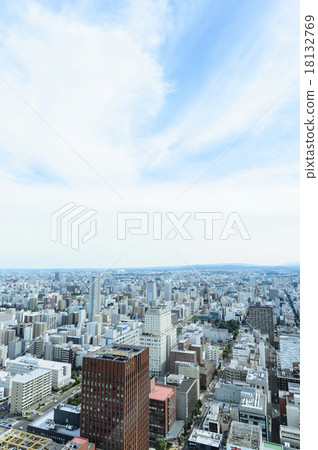 札幌的街道(南側) 札幌的街道(南側) 18132769