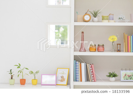 Stock Photo: book, books, interior