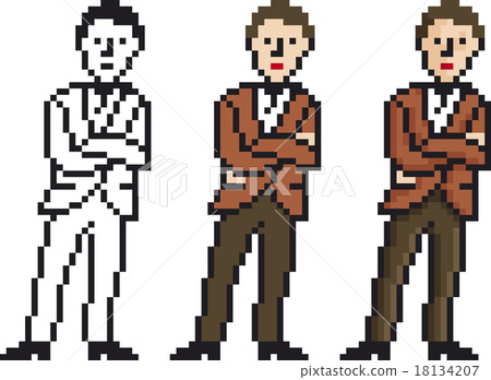 Pixel Man 18134207