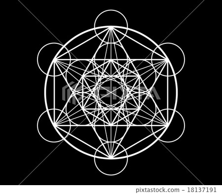 古老神聖的幾何Metatron立方體果子生活 古老神聖的幾何Metatron立方體果子生活 18137191