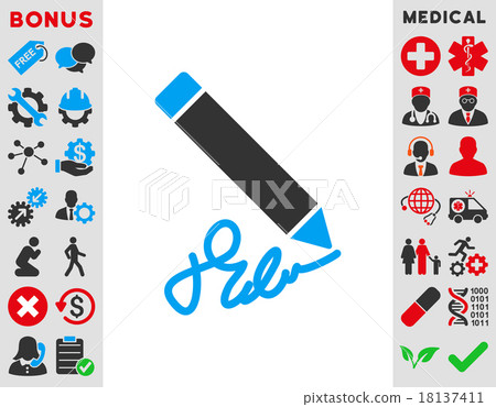 Writing Pencil Icon 18137411