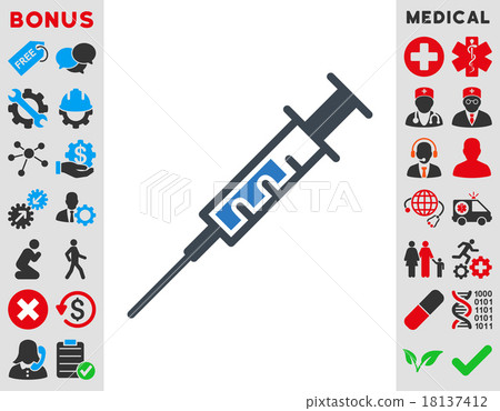 Syringe Icon 18137412