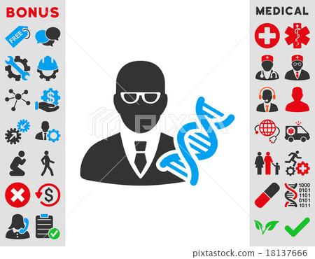 Genetic Engineer Icon Genetic Engineer Icon 18137666
