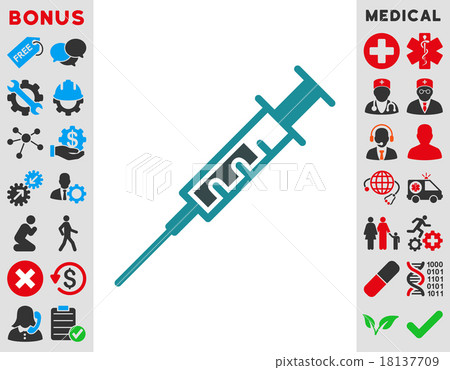 Syringe Icon 18137709