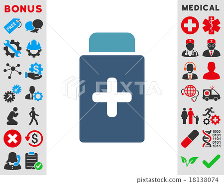 Medication Bottle Icon Medication Bottle Icon 18138074