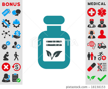 Natural Drugs Icon 18138153