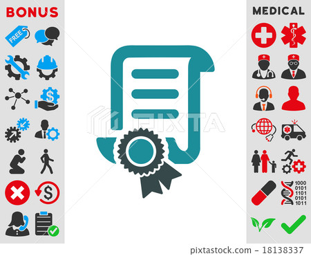 Certified Scroll Document Icon Certified Scroll Document Icon 18138337