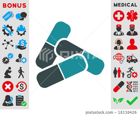 Pills Icon Pills Icon 18138426