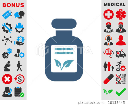 Natural Drugs Icon 18138445
