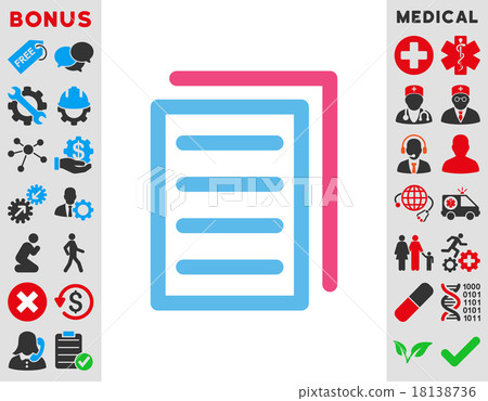 Copy Document Icon 18138736