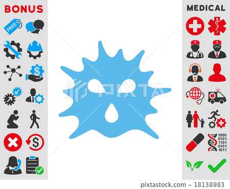 Virus Structure Icon Virus Structure Icon 18138983