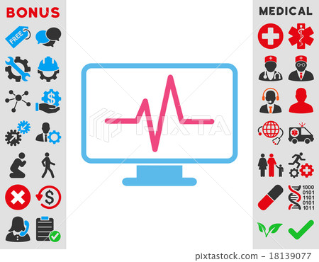 Monitoring Icon Monitoring Icon 18139077