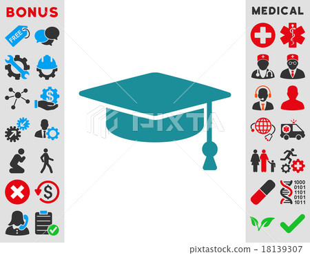 Graduation Cap Icon Graduation Cap Icon 18139307