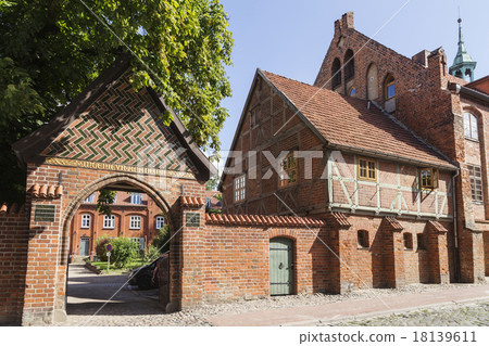 Gate and half-timbered Gate and half-timbered 18139611