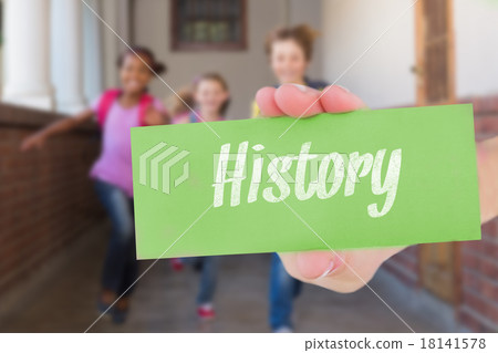 History against cute pupils running down the hall History against cute pupils running down the hall 18141578