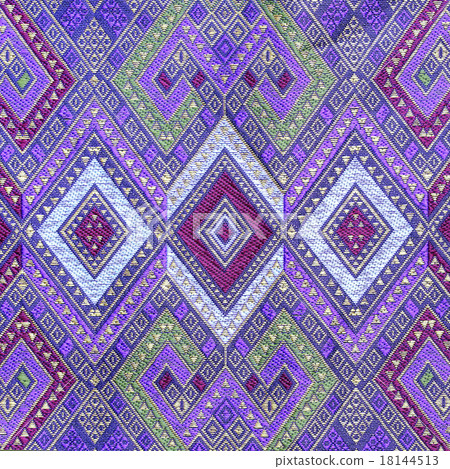 Thai silk fabric pattern Thai silk fabric pattern 18144513