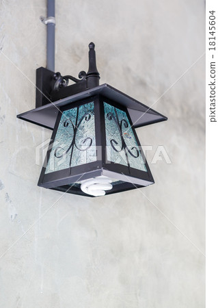 lantern lamp on wall 18145604