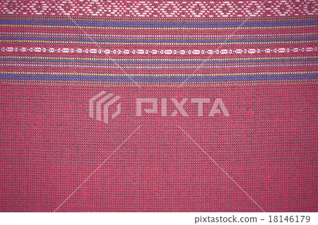 Thai silk fabric pattern 18146179