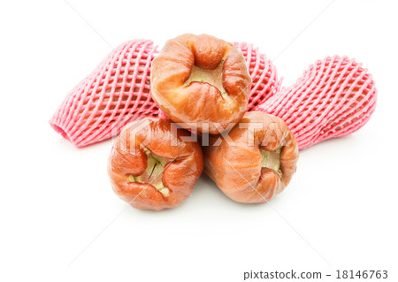 rose apple on white background rose apple on white background 18146763