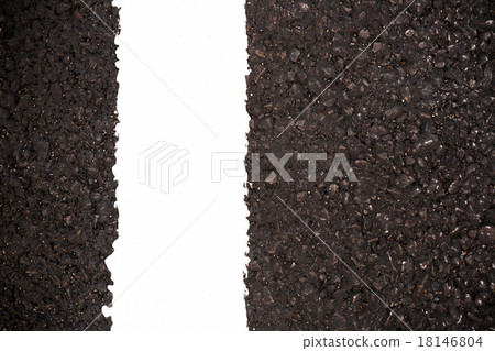 White line on road texture 18146804