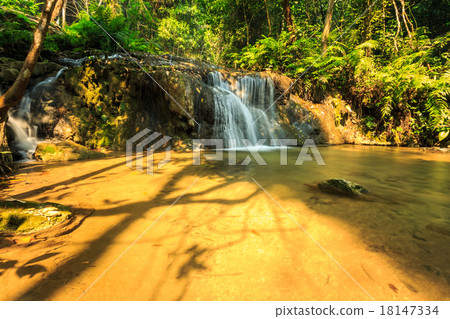 wonderful waterfall in thailand, Pugang waterfall chiangrai 18147334