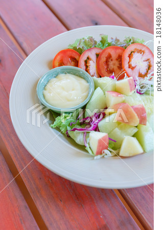 Fruits and vegetables salad Fruits and vegetables salad 18148036