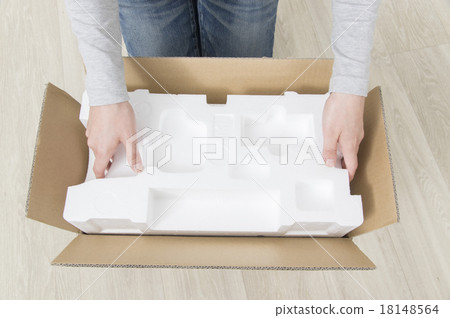 Take items out of the box 18148564