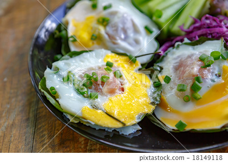 Meat with egg mix food Meat with egg mix food 18149118
