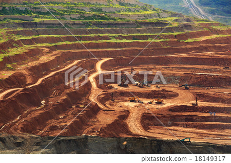 coalmine Lignite for electricity production lampang thailand 18149317
