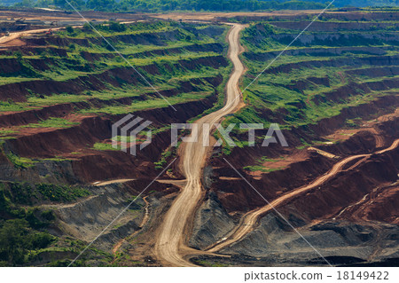coalmine Lignite for electricity production lampang thailand 18149422