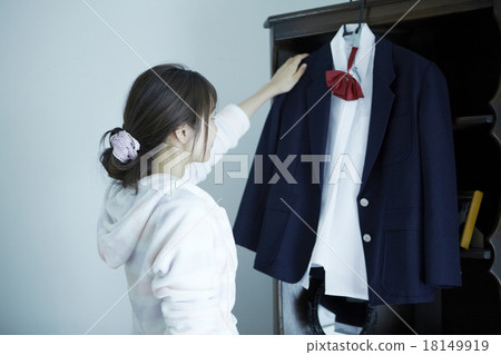 A woman in her room 18149919